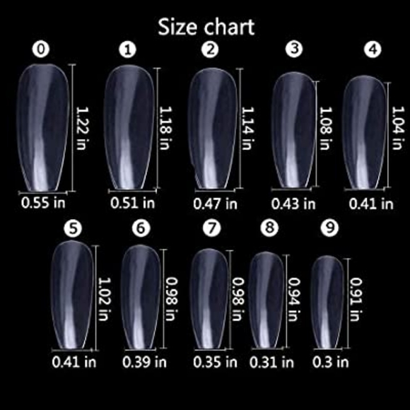 Handmade Press on nails - Picture 5 of 5